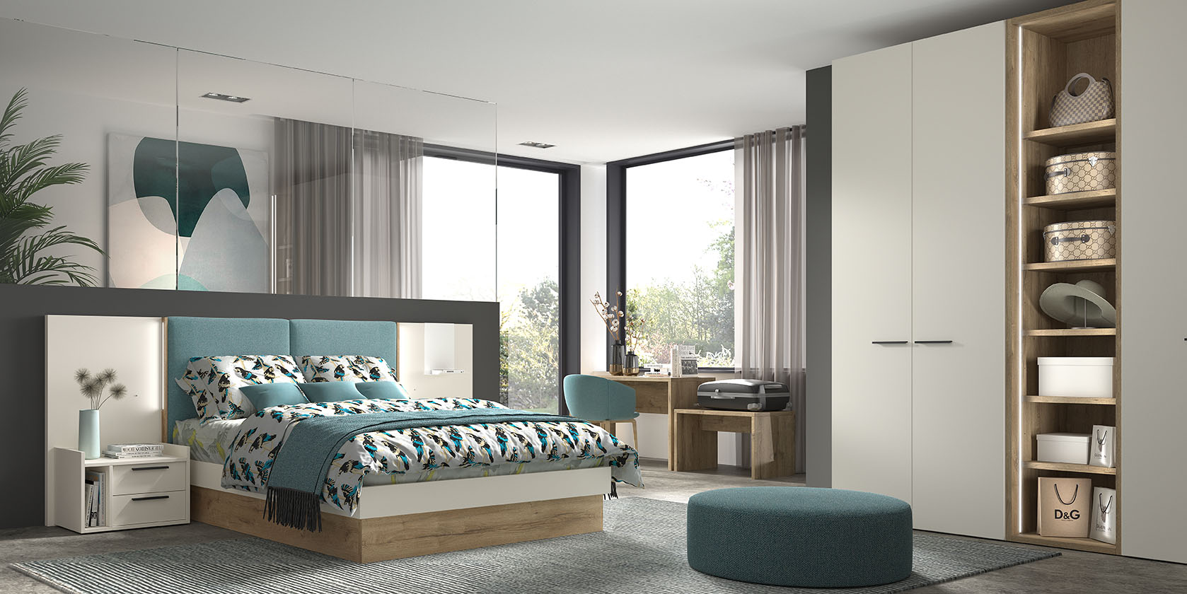 Dormitorios de matrimonio – Muebles Alhogar